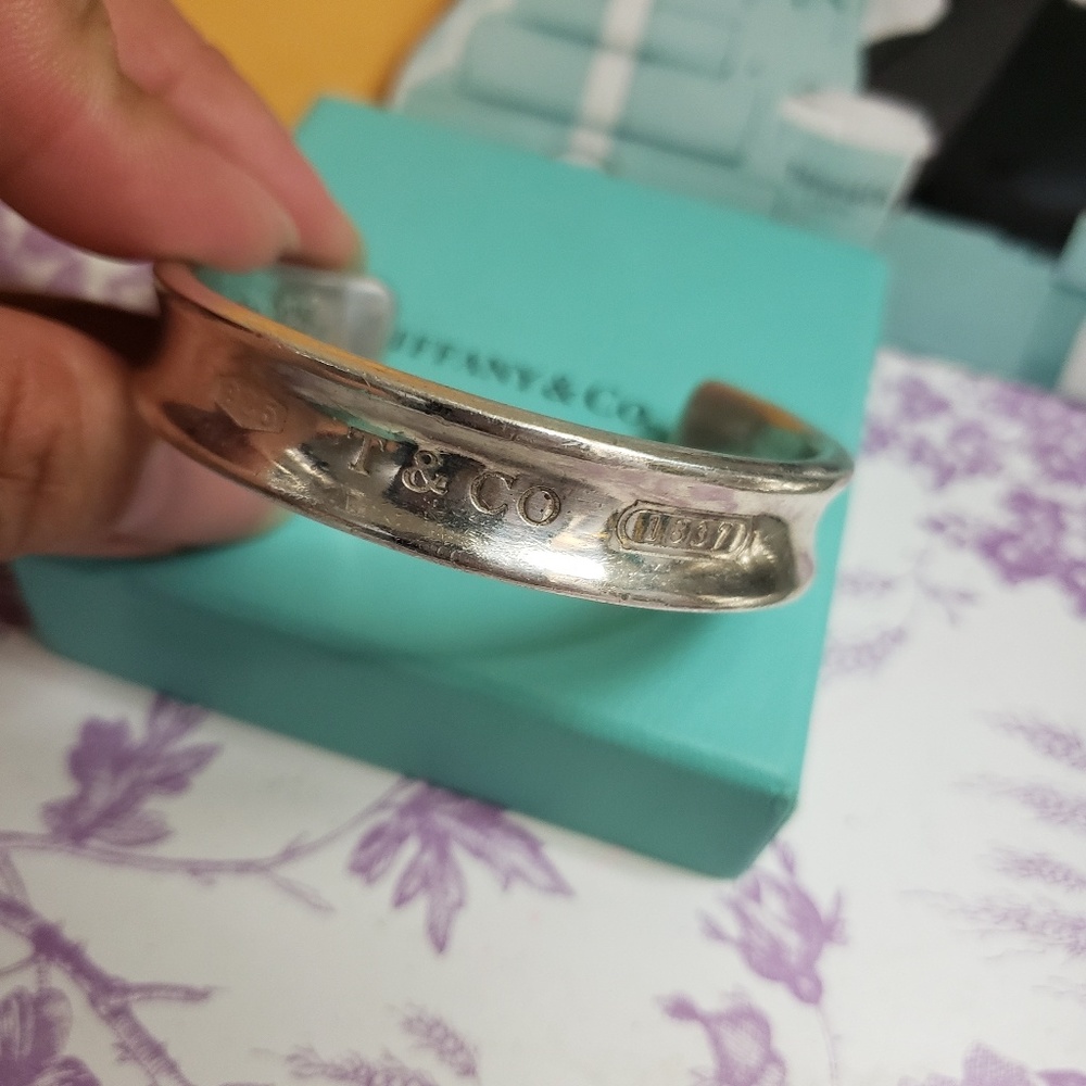 Tiffany & Co 1837 wide bangle